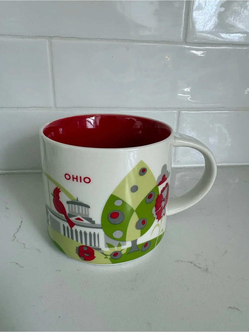 Starbucks Ohio Collectible Coffee Mug, you are here series.